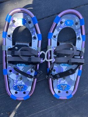 Yukon Charlie Kids Purple Snowshoes – Youth Outdoor Snow Footwear